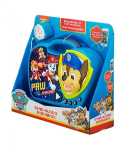 EKids Paw Patrol | Sing Along Karaoke Boombox With Microphone & Lights