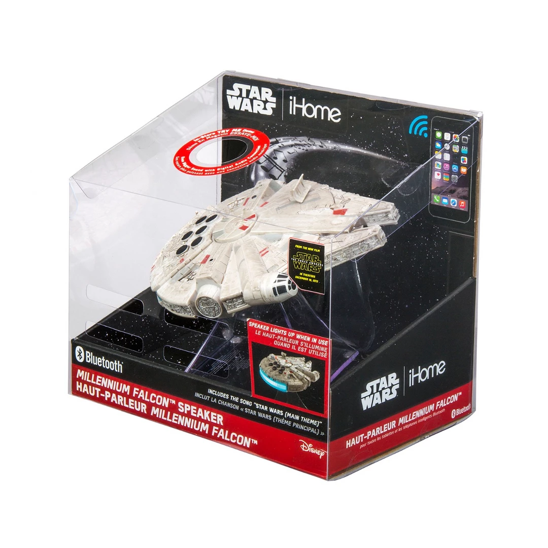EKids Star Wars | Millennium Falcon Bluetooth Speaker With Lights And Sound Effects 2 EKids Star Wars | Millennium Falcon Bluetooth Speaker With Lights And Sound Effects