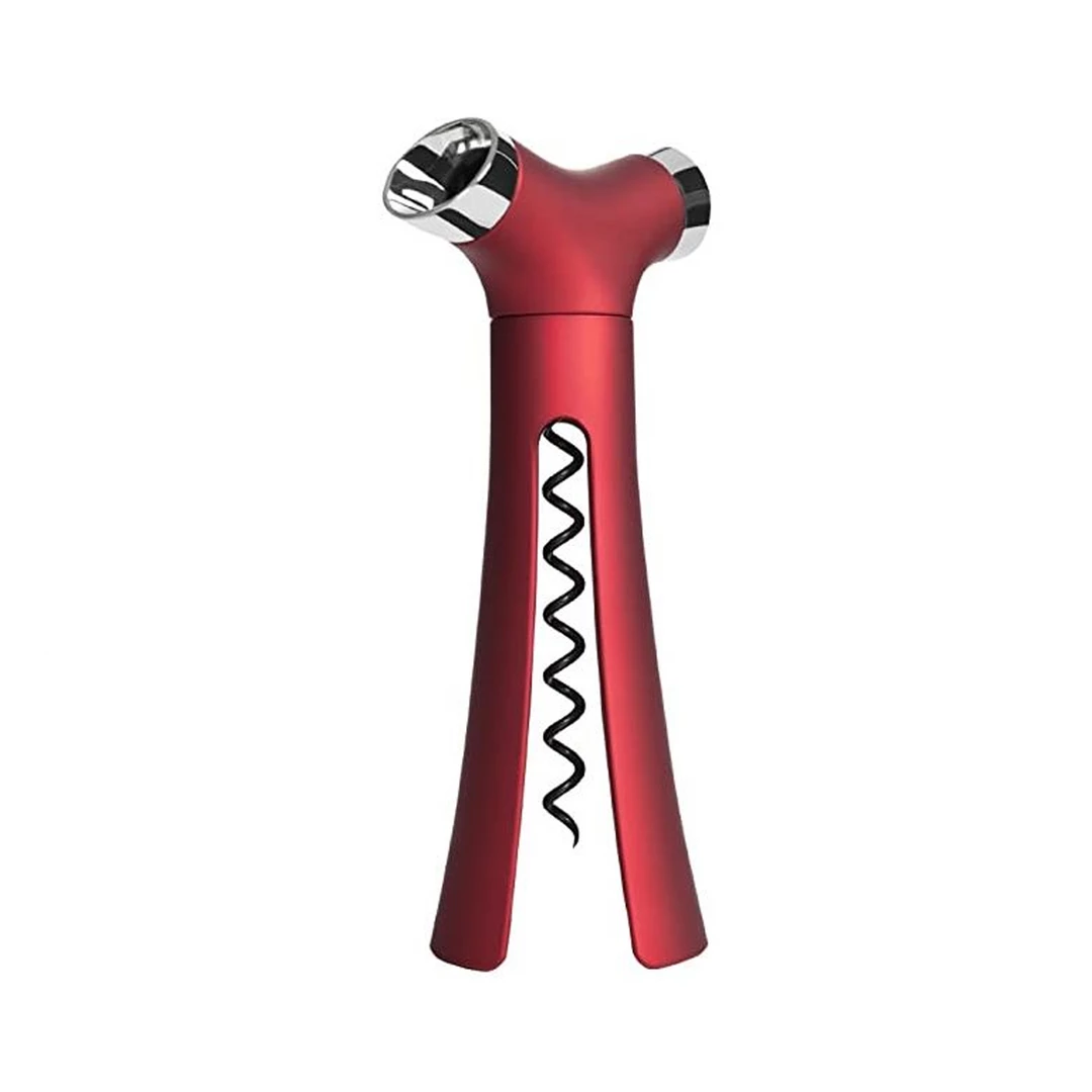 Quirky | Verseur 4-in-1 Wine Opener (Red) 1 Quirky | Verseur 4-in-1 Wine Opener (Red)