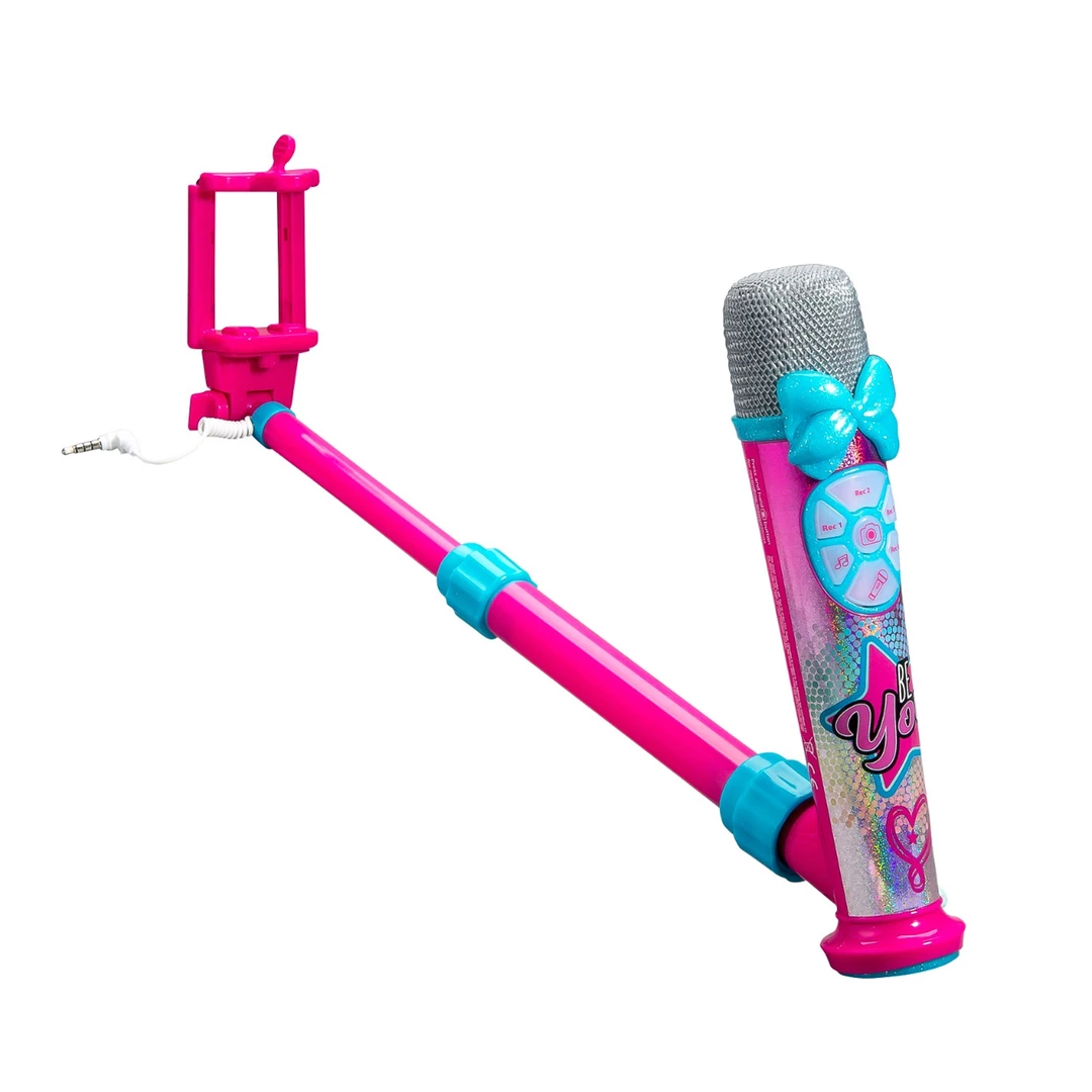 EKids JoJo Siwa | Selfie Star Microphone With Aux Input 2 EKids JoJo Siwa | Selfie Star Microphone With Aux Input