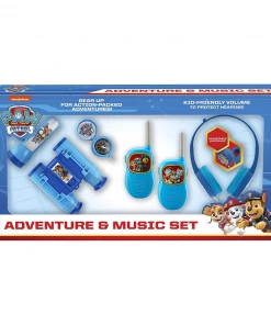 EKids Paw Patrol | Gift Box Inc Headphones, Walkie Talkies, Binoculars, Torch & Compass Kids TV