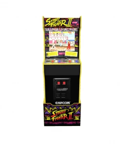 Arcade Machines Arcade1Up | Street Fighter Capcom Legacy Edition With 12 Games + Riser