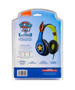 EKids Paw Patrol | Chase Headphones With Parental Volume Control