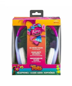 EKids Kids TV Trolls | Headphones With Child Friendly Volume
