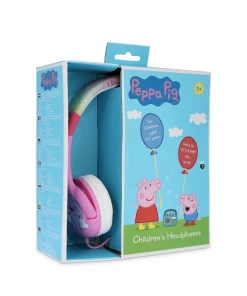 OTL Kids TV Peppa Pig | Glitter Rainbow Peppa Kids Headphones