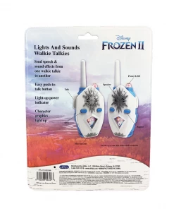 EKids Frozen 2 | Walkie Talkies With Extended Range, Lights & Sound Effects