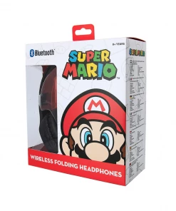 OTL Super Mario | Mario Logo Wireless Folding Headphones