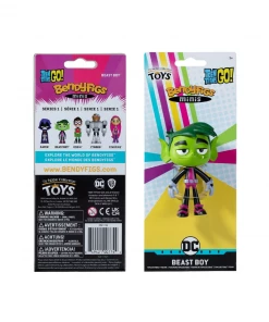 Noble Collection Kids DC | Teen Titans Go Beast Boy Mini Bendyfig