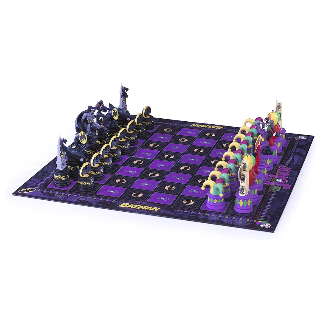 Noble Collection Batman | The Dark Knight Vs The Joker Chess Set 4 Noble Collection Batman | The Dark Knight Vs The Joker Chess Set