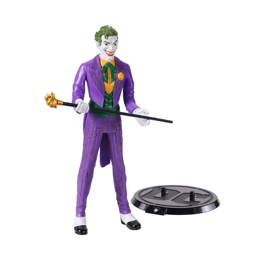 Noble Collection DC | The Joker Bendyfig Figurine 1 Noble Collection DC | The Joker Bendyfig Figurine