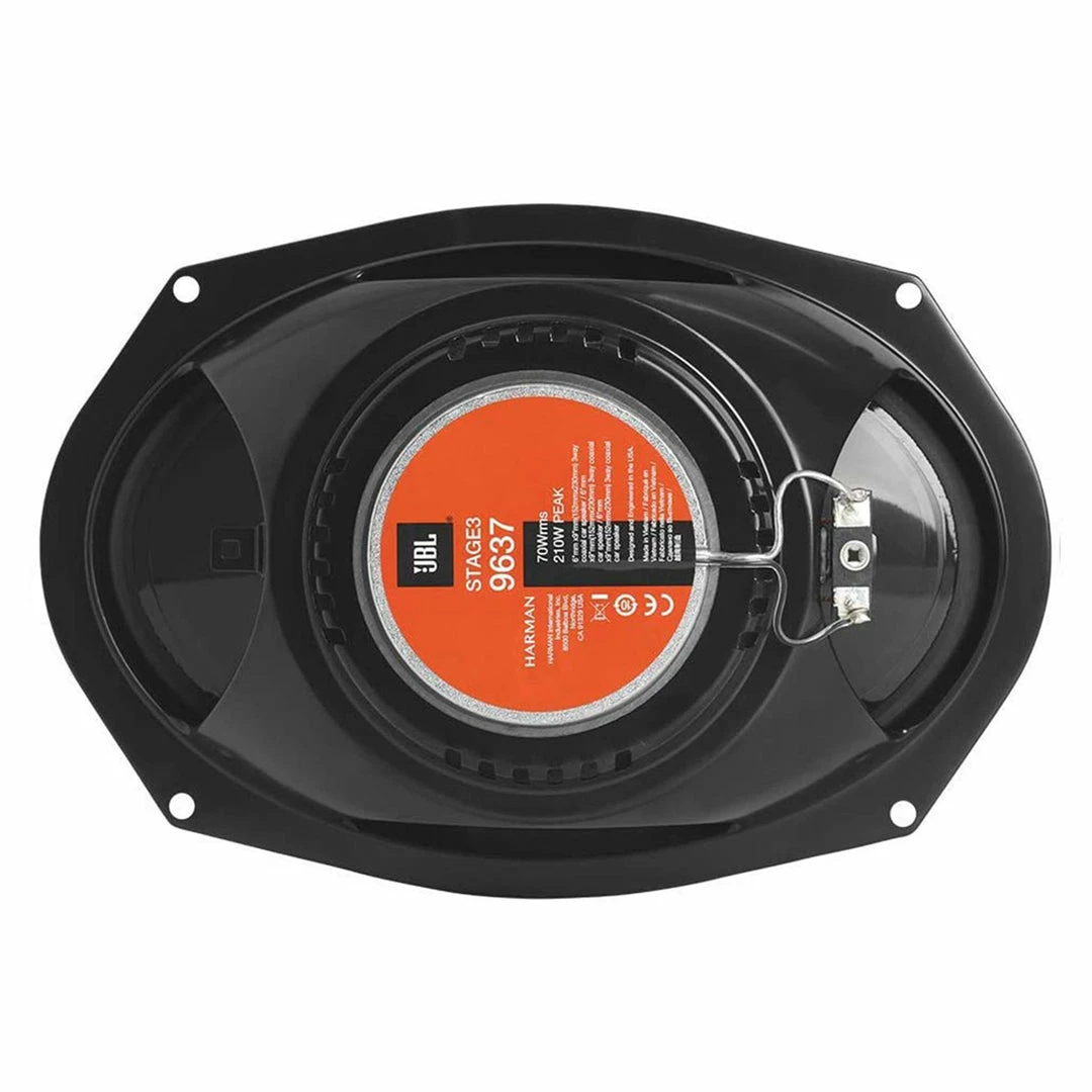 JBL | Stage3 9637 3-Way Car Speaker Set - 375 Watt Car Audio System Oval Woofer 6" X 9" 2 JBL | Stage3 9637 3-Way Car Speaker Set - 375 Watt Car Audio System Oval Woofer 6" X 9"
