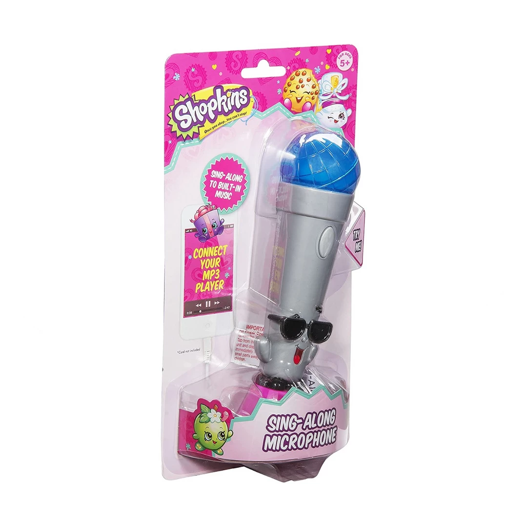 EKids Shopkins | Mike Rophone Sing Along Microphone With Flashing Lights 2 EKids Shopkins | Mike Rophone Sing Along Microphone With Flashing Lights
