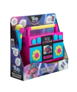 EKids Trolls: World Tour | Sing Along Karaoke Boombox With Microphone & Lights