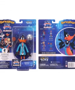 Noble Collection Kids TV Looney Tunes | Daffy Duck Space Jam Bendyfig Figurine 3 Noble Collection Kids TV Looney Tunes | Daffy Duck Space Jam Bendyfig Figurine