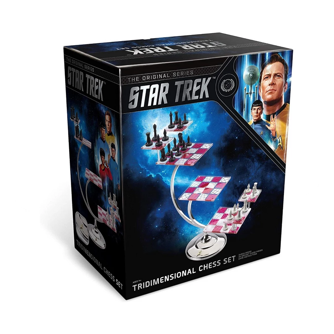 Noble Collection Star Trek | Tri-Dimensional Chess Set 2 Noble Collection Star Trek | Tri-Dimensional Chess Set