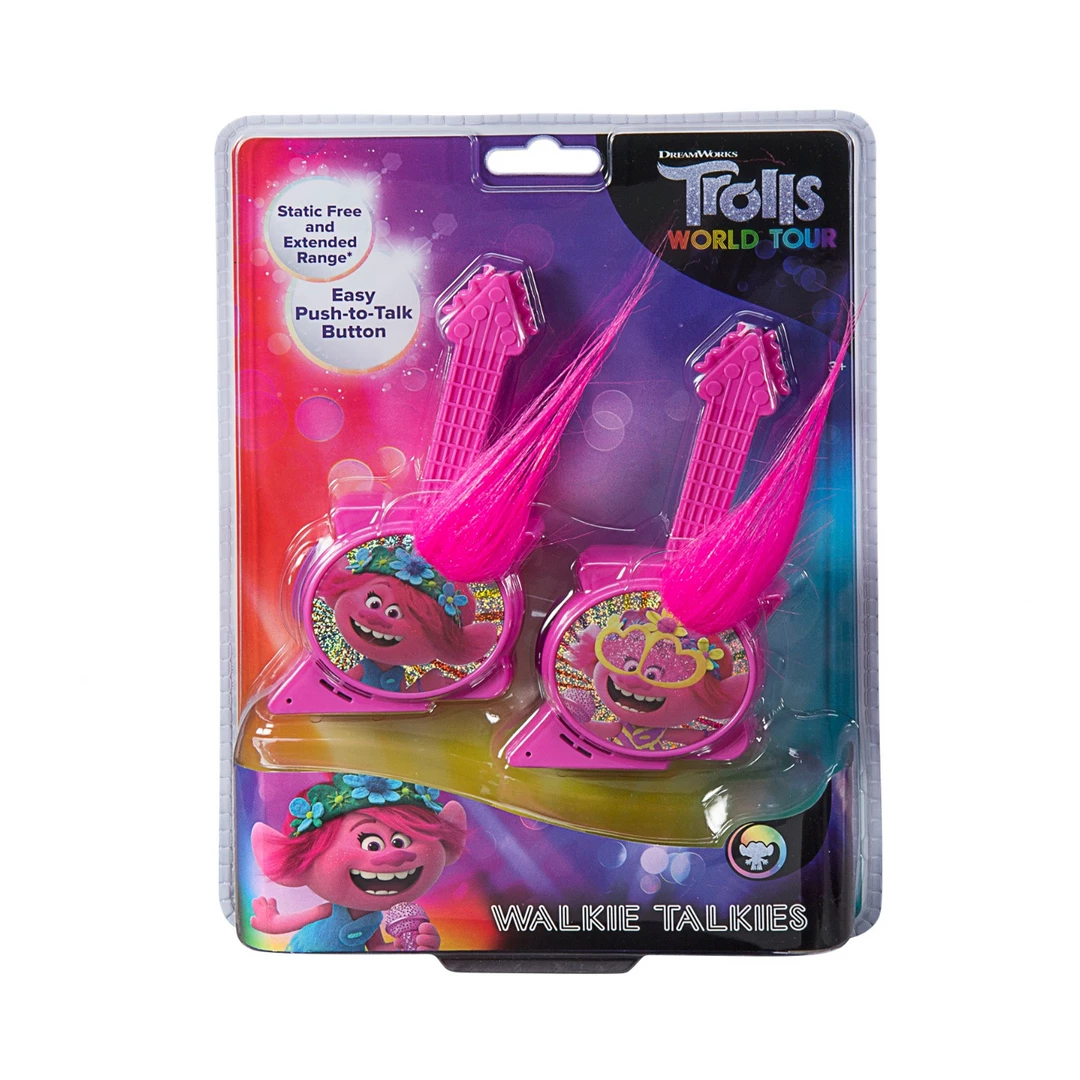 EKids Trolls: World Tour | Walkie Talkies With Extended Range & Static Free 3 EKids Trolls: World Tour | Walkie Talkies With Extended Range & Static Free