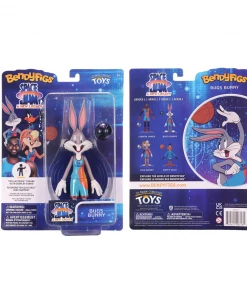 Noble Collection Looney Tunes | Bugs Bunny Space Jam Bendyfig Figurine
