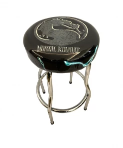 Arcade1Up | Official Mortal Kombat II Adjustable Arcade Stool With Custom Graphic