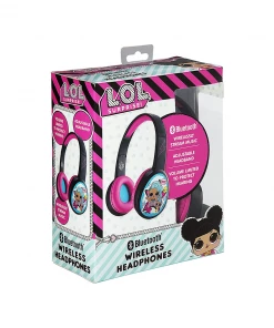 EKids L.O.L Surprise Remix | Wireless Bluetooth Headphones With Child Friendly Volume