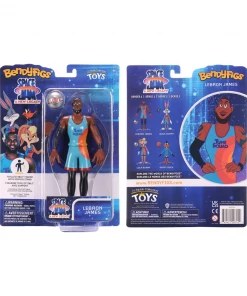 Noble Collection Kids TV Looney Tunes | LeBron James Space Jam Bendyfig Figurine