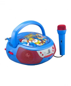 EKids Paw Patrol | CD Boombox With Microphone And FM Radio