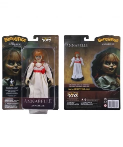 Noble Collection Horror Movies | Demonic Doll Annabelle Bendyfig Figurine