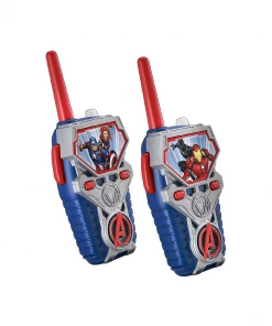 EKids Avengers | Walkie Talkies With Extended Range, Lights & Sound Effects