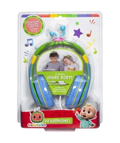 EKids Cocomelon | Headphones For Kids Includes Share Port & Parental Volume Control 9 EKids Cocomelon | Headphones For Kids Includes Share Port & Parental Volume Control