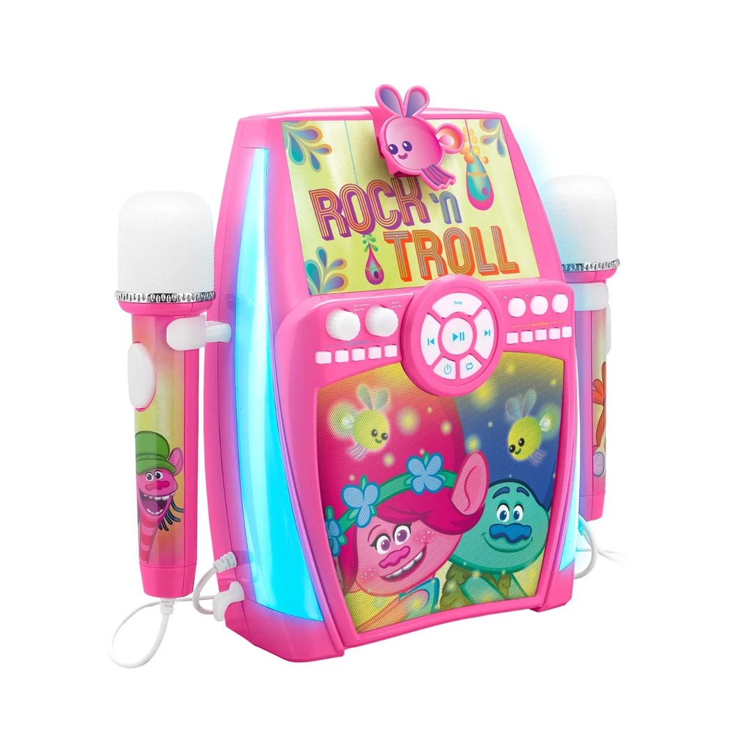 EKids Trolls | Dual Mic Karaoke Boombox 3 EKids Trolls | Dual Mic Karaoke Boombox