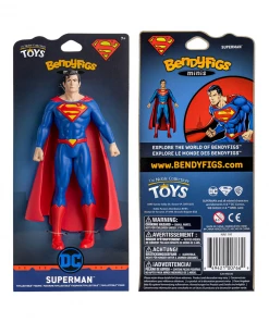 Noble Collection DC | Superman Mini Bendyfig Figurine