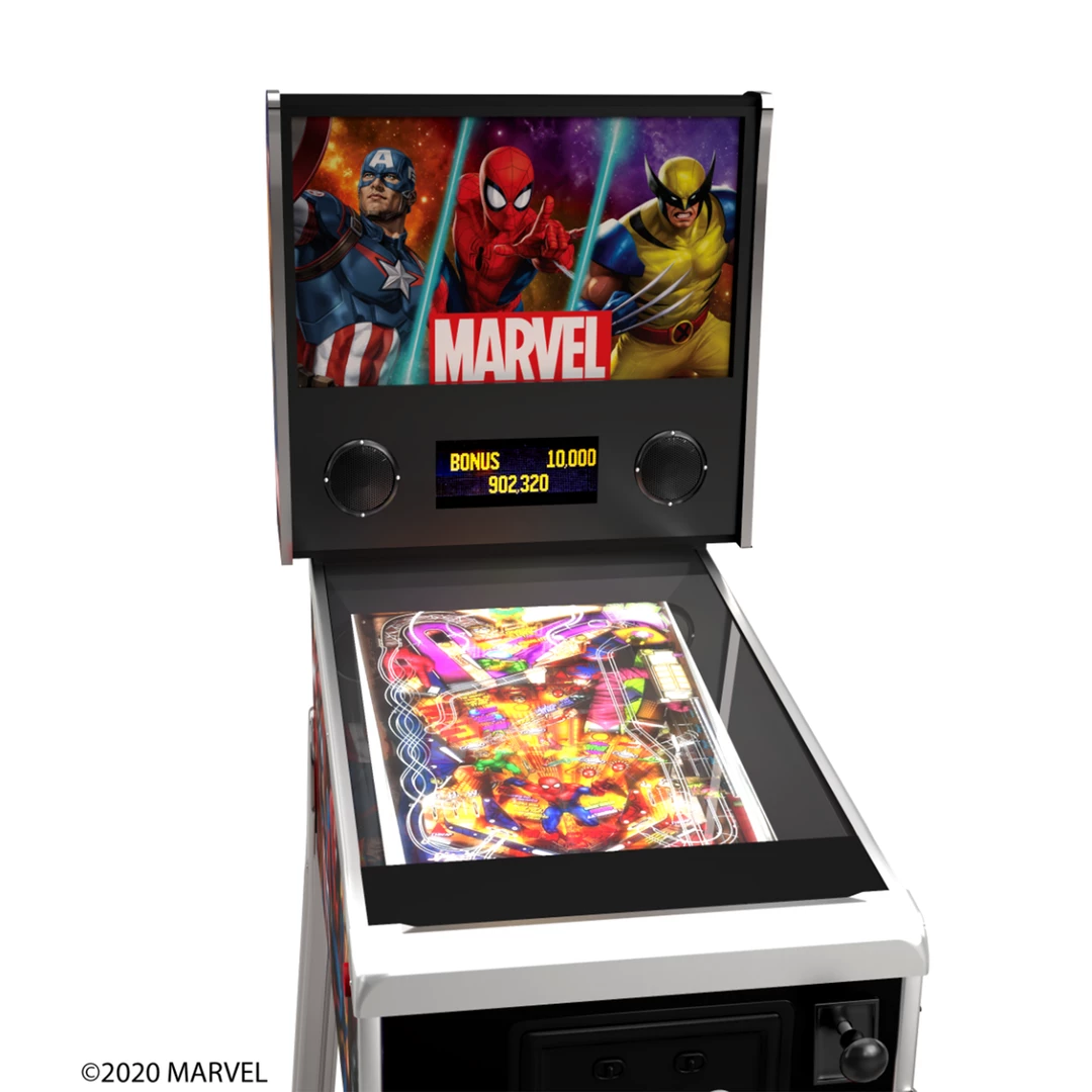 Arcade1Up | Marvel Electronic Pinball Machine Arcade Machines 2 Arcade1Up | Marvel Electronic Pinball Machine Arcade Machines