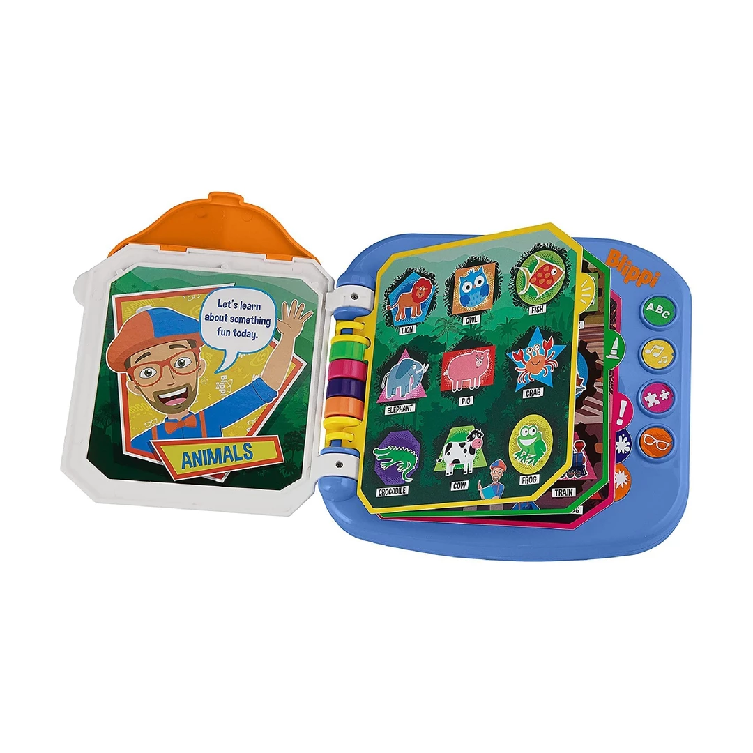EKids Blippi | Educational Book Toy With Built-in Preschool Learning Games 5 EKids Blippi | Educational Book Toy With Built-in Preschool Learning Games