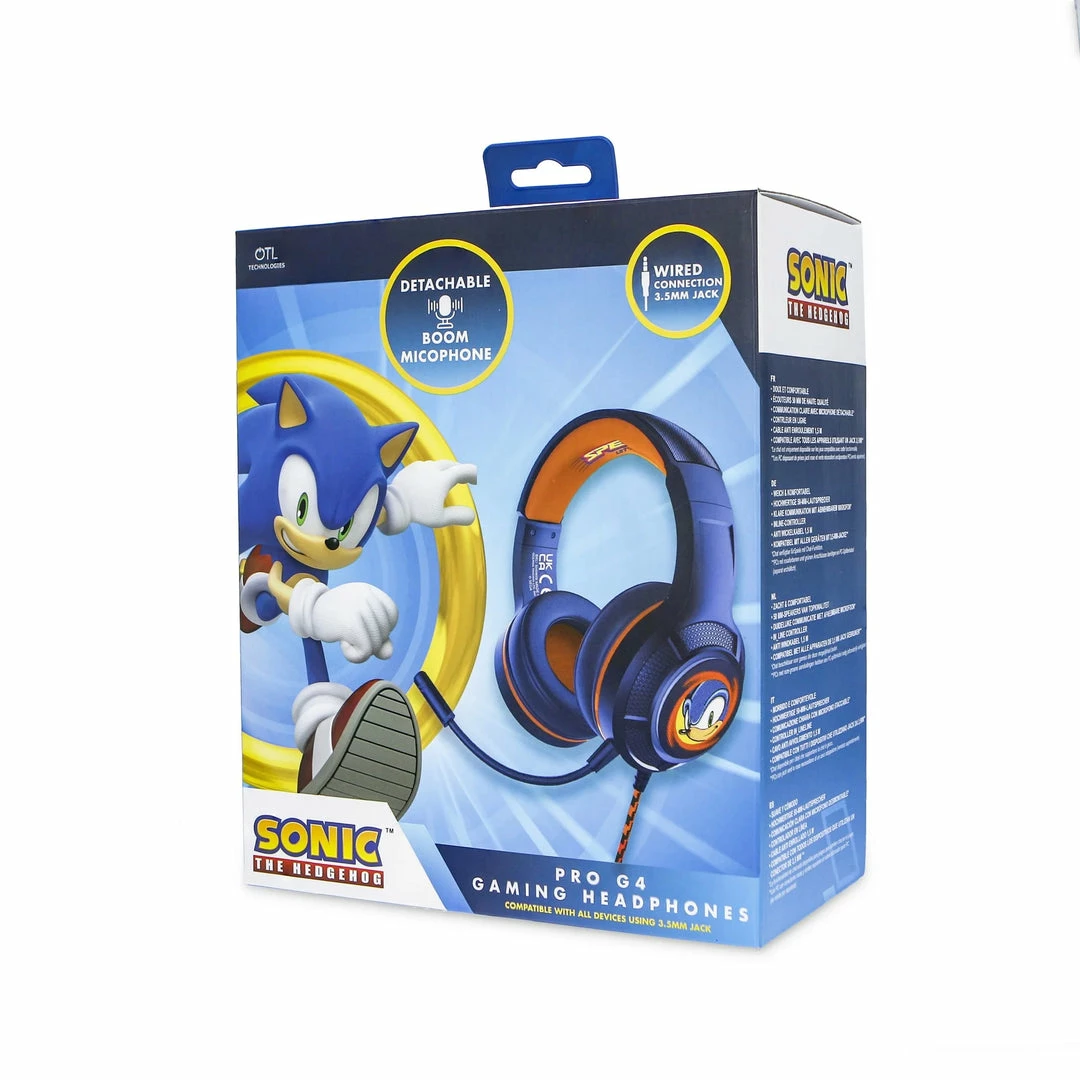 OTL Kids Sonic The Hedgehog | Interactive Wired Headphones 3 OTL Kids Sonic The Hedgehog | Interactive Wired Headphones