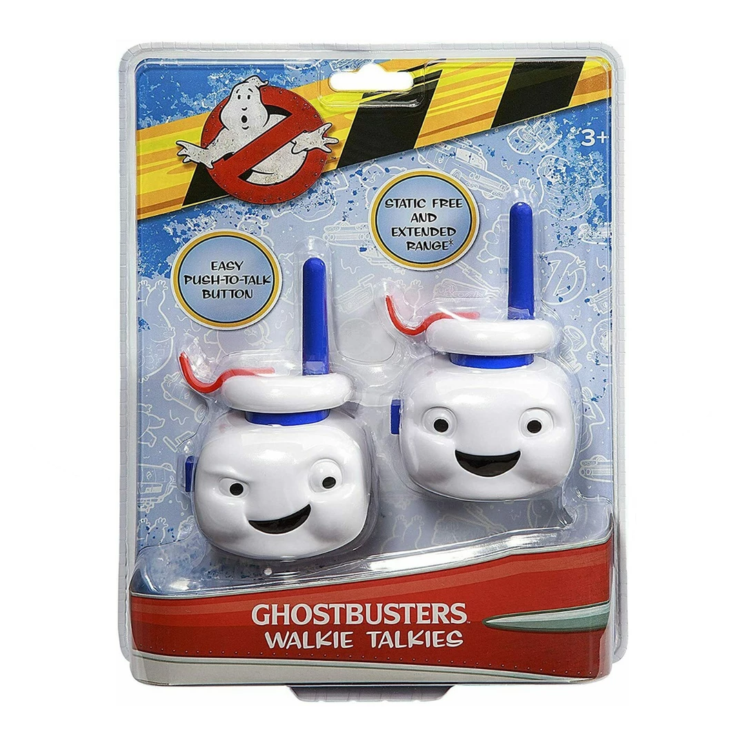 EKids Ghostbusters | Stay Puft Marshmallow Man Walkie Talkies With Extended Range & Static Free 3 EKids Ghostbusters | Stay Puft Marshmallow Man Walkie Talkies With Extended Range & Static Free