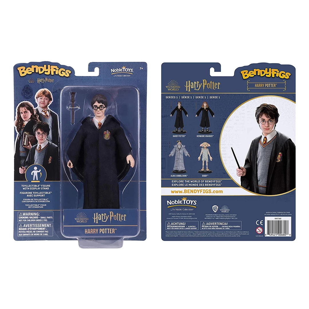Noble Collection Harry Potter | Harry Potter Bendyfig Figurine 4 Noble Collection Harry Potter | Harry Potter Bendyfig Figurine