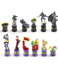Noble Collection Batman | The Dark Knight Vs The Joker Chess Set 8 Noble Collection Batman | The Dark Knight Vs The Joker Chess Set