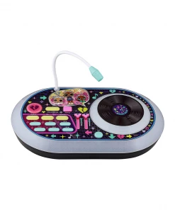 EKids L.O.L Surprise Remix | DJ Party Mixer Turntable Toy With Built In Microphone For Kids