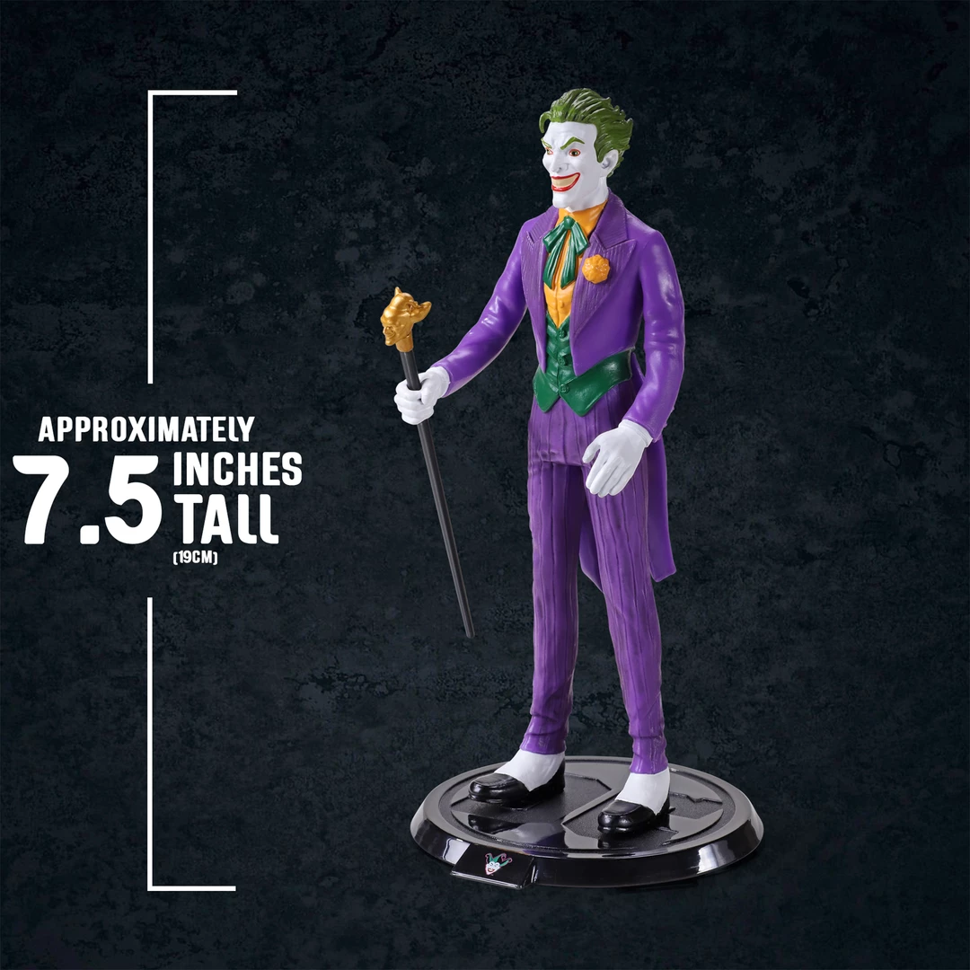 Noble Collection DC | The Joker Bendyfig Figurine 3 Noble Collection DC | The Joker Bendyfig Figurine