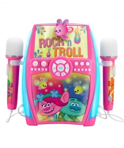 EKids Trolls | Dual Mic Karaoke Boombox