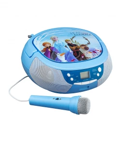 EKids Frozen 2 | CD Boombox With Microphone And FM Radio