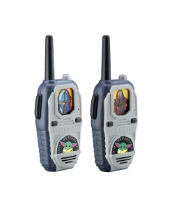 EKids Star Wars: The Mandalorian | Walkie Talkies With Extended Range, Lights & Sound Effects