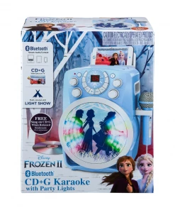 EKids Frozen 2 | Karaoke Machine With Bluetooth, TV Output, LED Lightshow & CD+G 8 EKids Frozen 2 | Karaoke Machine With Bluetooth, TV Output, LED Lightshow & CD+G