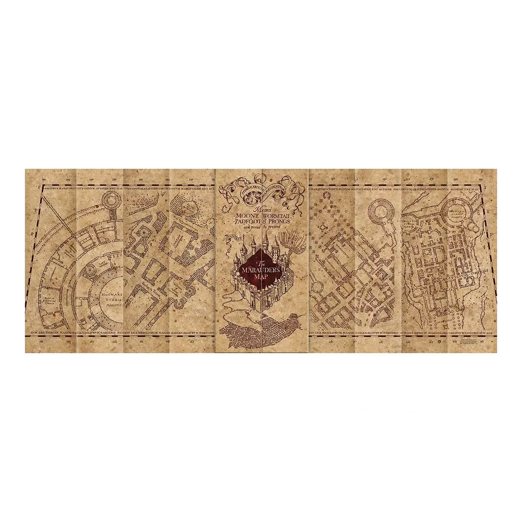 Noble Collection Harry Potter | Marauders Map 1000pc Jigsaw Puzzle Jigsaws 4 Noble Collection Harry Potter | Marauders Map 1000pc Jigsaw Puzzle Jigsaws