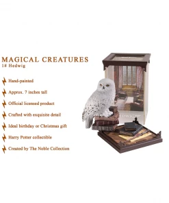 Noble Collection Harry Potter | Magical Creatures - Hedwig Owl Sculpture 5 Noble Collection Harry Potter | Magical Creatures - Hedwig Owl Sculpture