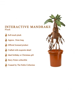 Noble Collection Harry Potter | Mandrake Interactive Plush Toy