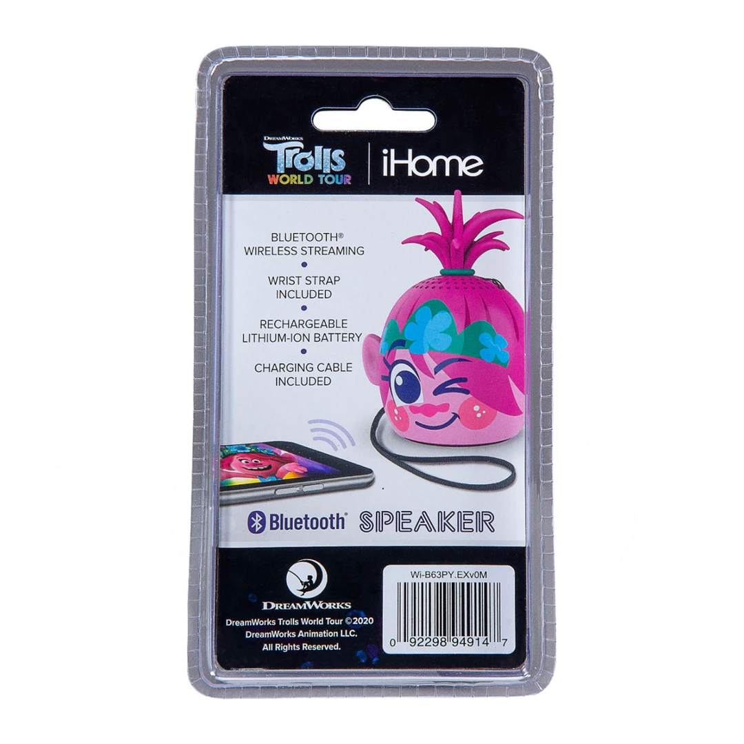 EKids TROLLS: WORLD TOUR | Poppy Bluetooth Speaker 4 EKids TROLLS: WORLD TOUR | Poppy Bluetooth Speaker