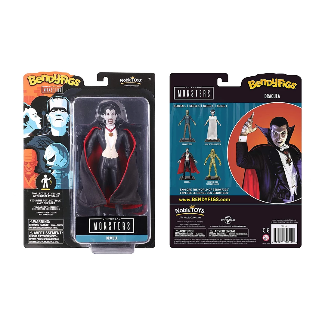 Noble Collection Universal Monsters | Dracula Bendyfig 2 Noble Collection Universal Monsters | Dracula Bendyfig