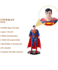 Noble Collection Figurines DC | Superman Bendyfig Figurine