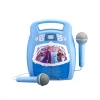 EKids Frozen 2 | Karaoke Machine With Bluetooth, LED Lightshow, USB & Internal Memory