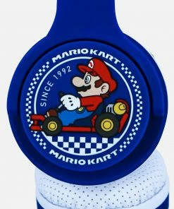 OTL Mario Kart | Super Mario Adjustable Kids Wired Headphones